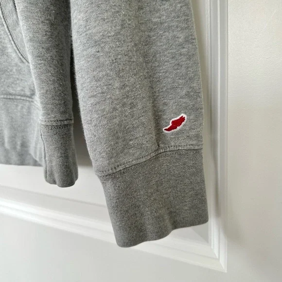 Gray Hooded Graphic Sweatshirt - Picture 6 of 10